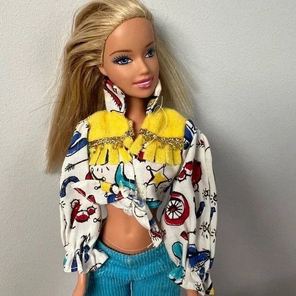 Y2K Barbie Doll & Cowboy Outfit - Picture 2 of 8